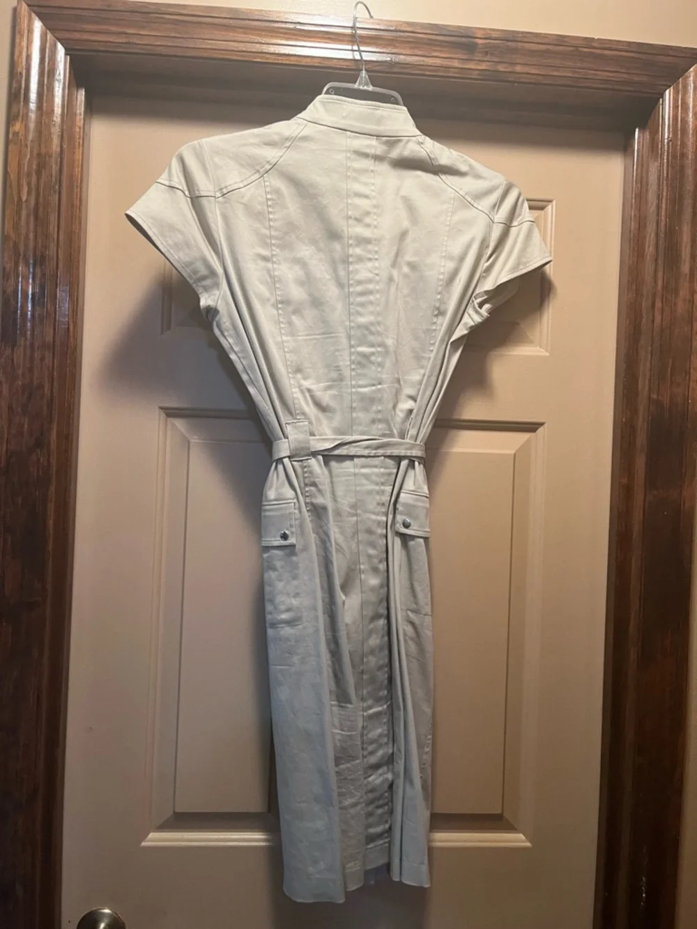 Calvin Klein Light Beige Collar Blouse - Picture 4 of 5